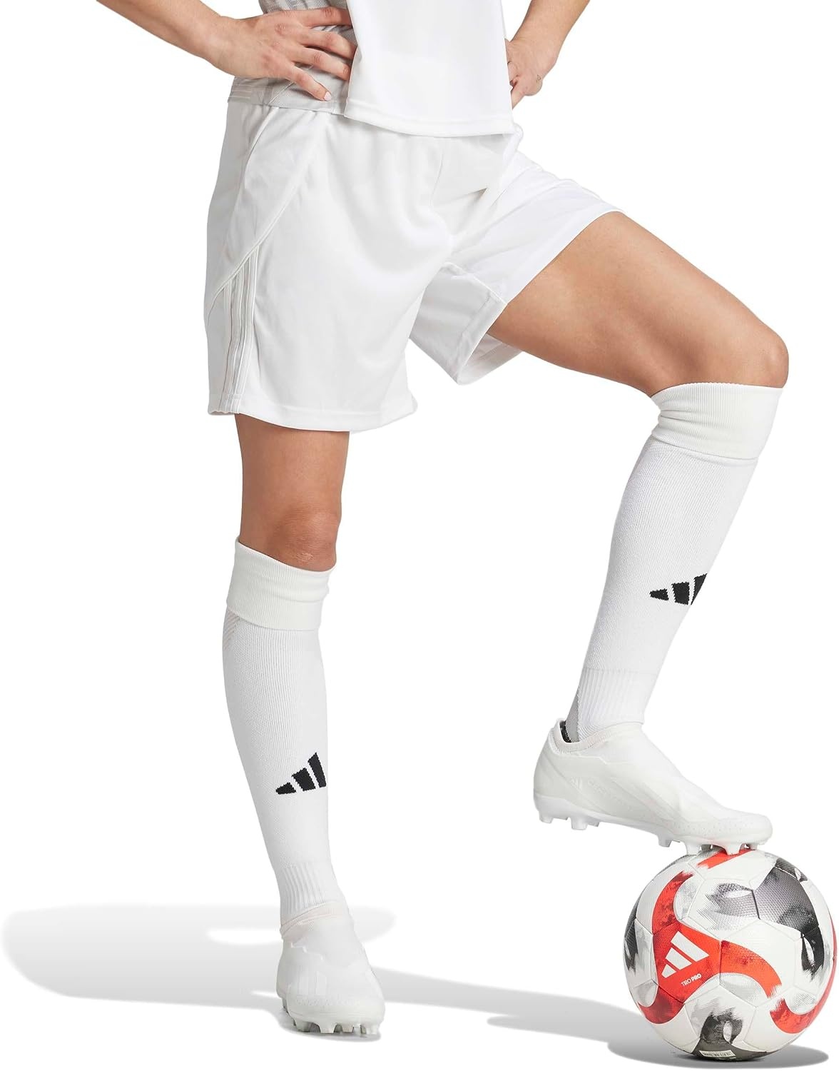 image:imageadidas Womens Tiro 24 ShortsWhiteWhite