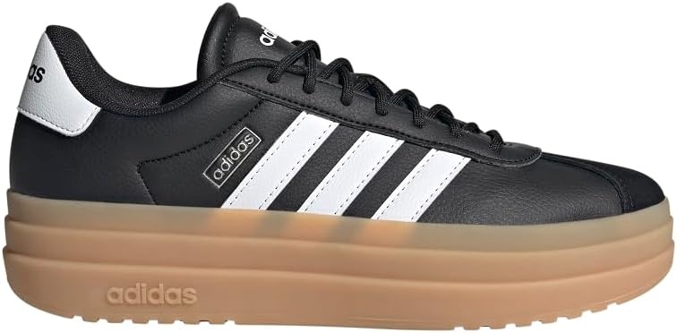 image:imageadidas Womens Vl Court Bold SneakerBlackWhiteCyber Metallic