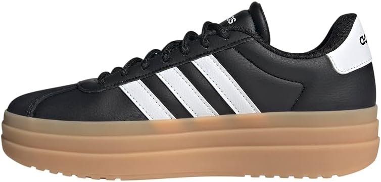image:imageadidas Womens Vl Court Bold SneakerBlackWhiteCyber Metallic