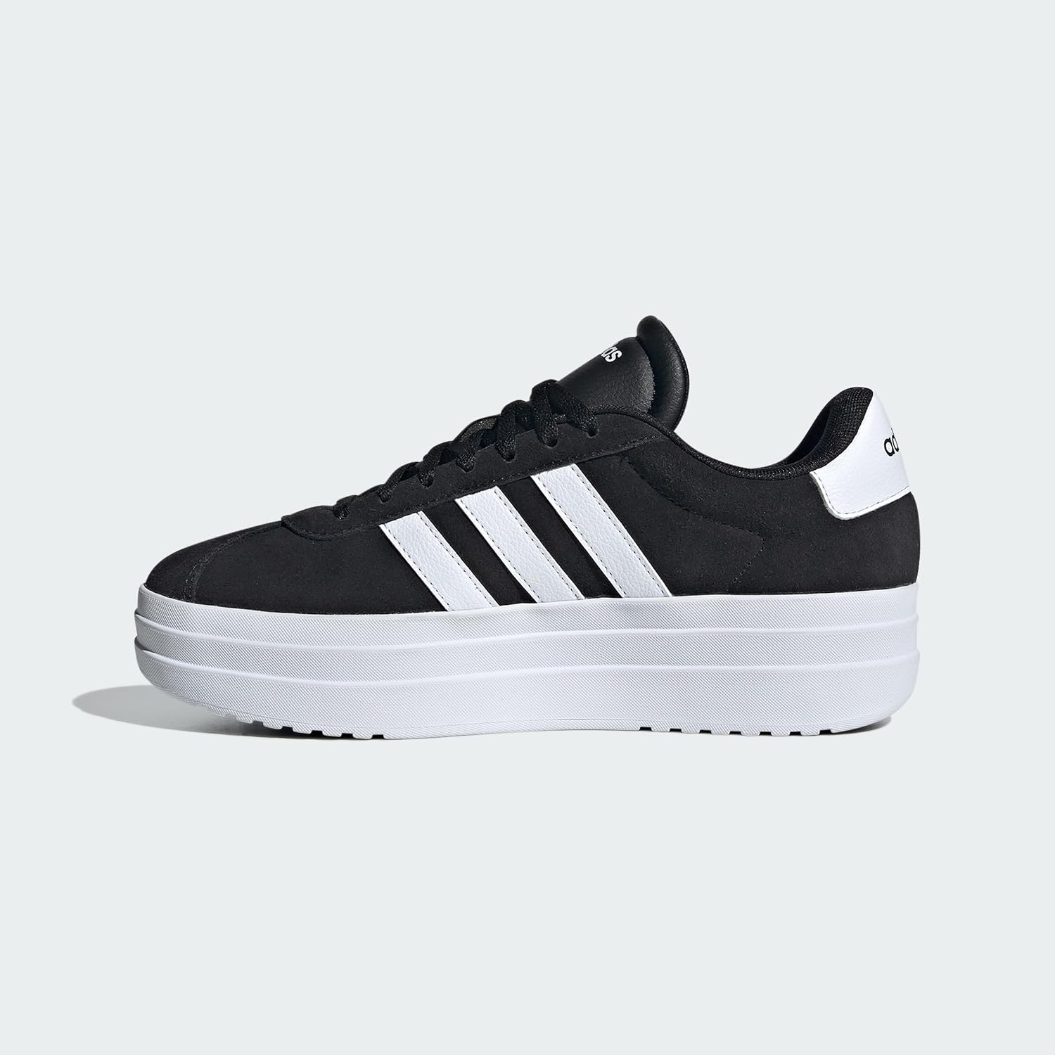 image:imageadidas Womens Vl Court Bold SneakerBlackWhiteWhite