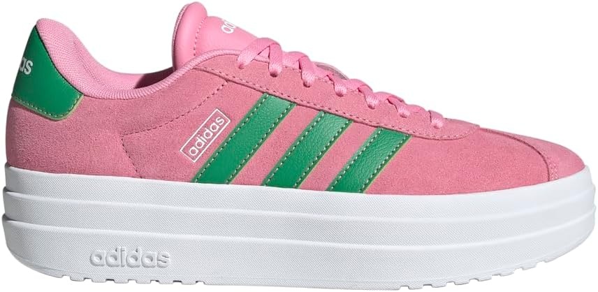 image:imageadidas Womens Vl Court Bold SneakerBliss PinkGreenWhite