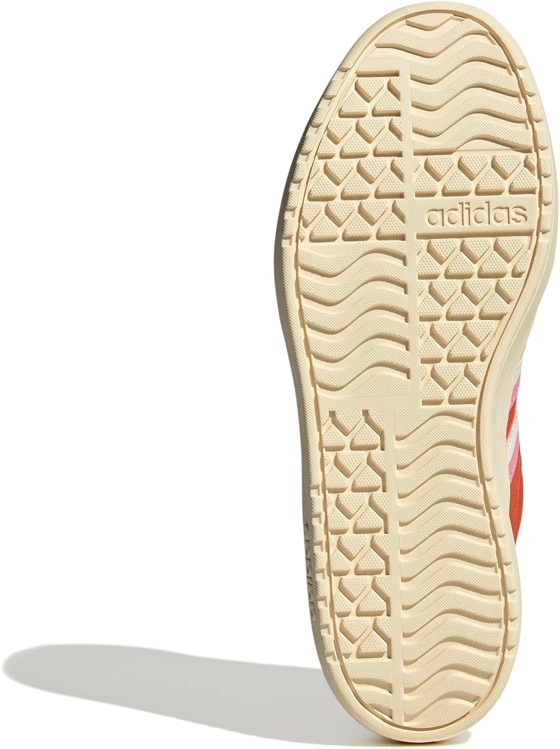image:imageadidas Womens Vl Court Bold SneakerBright RedBliss PinkCloud White