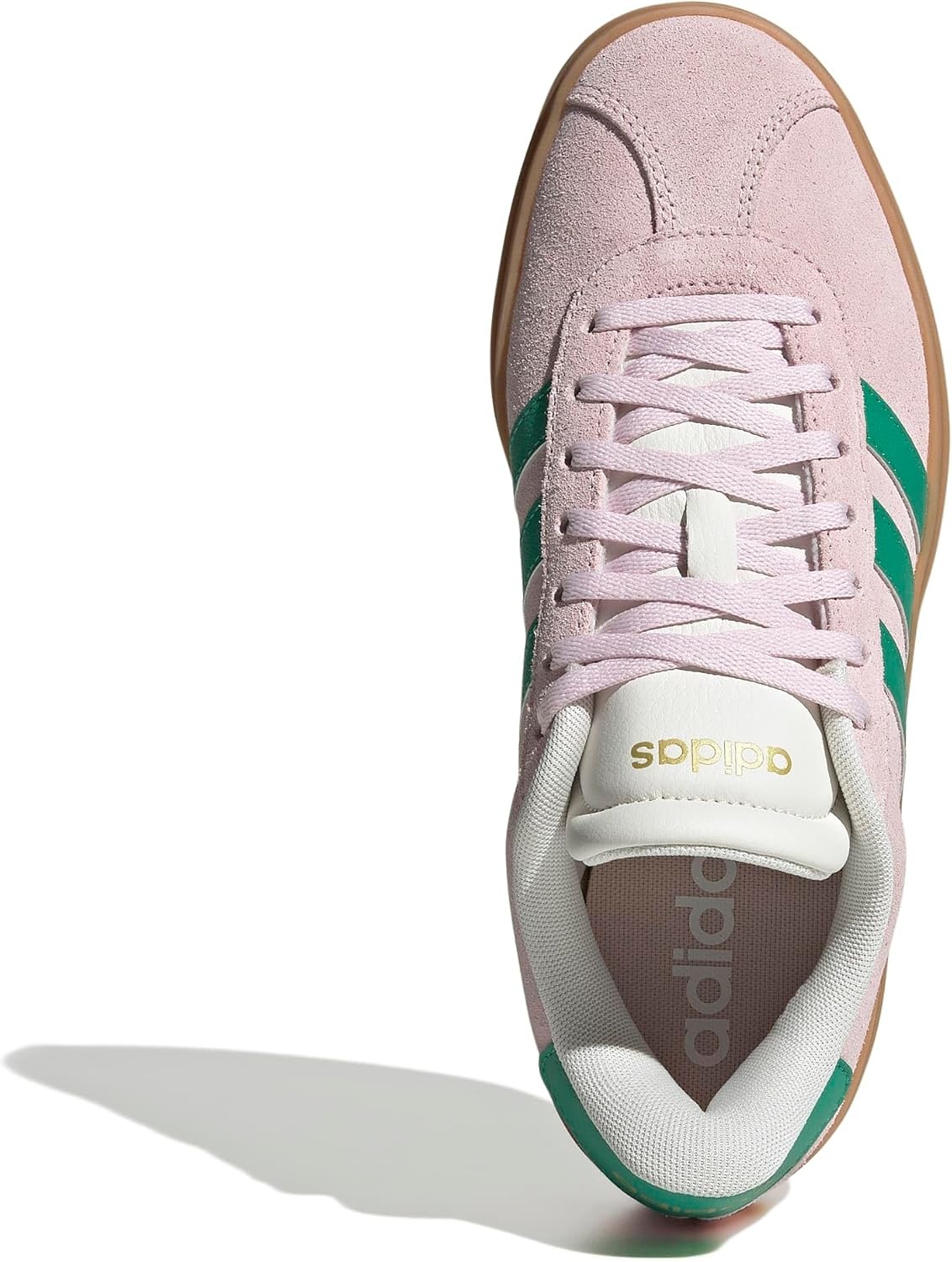 image:imageadidas Womens Vl Court Bold SneakerClear PinkCourt GreenWhite