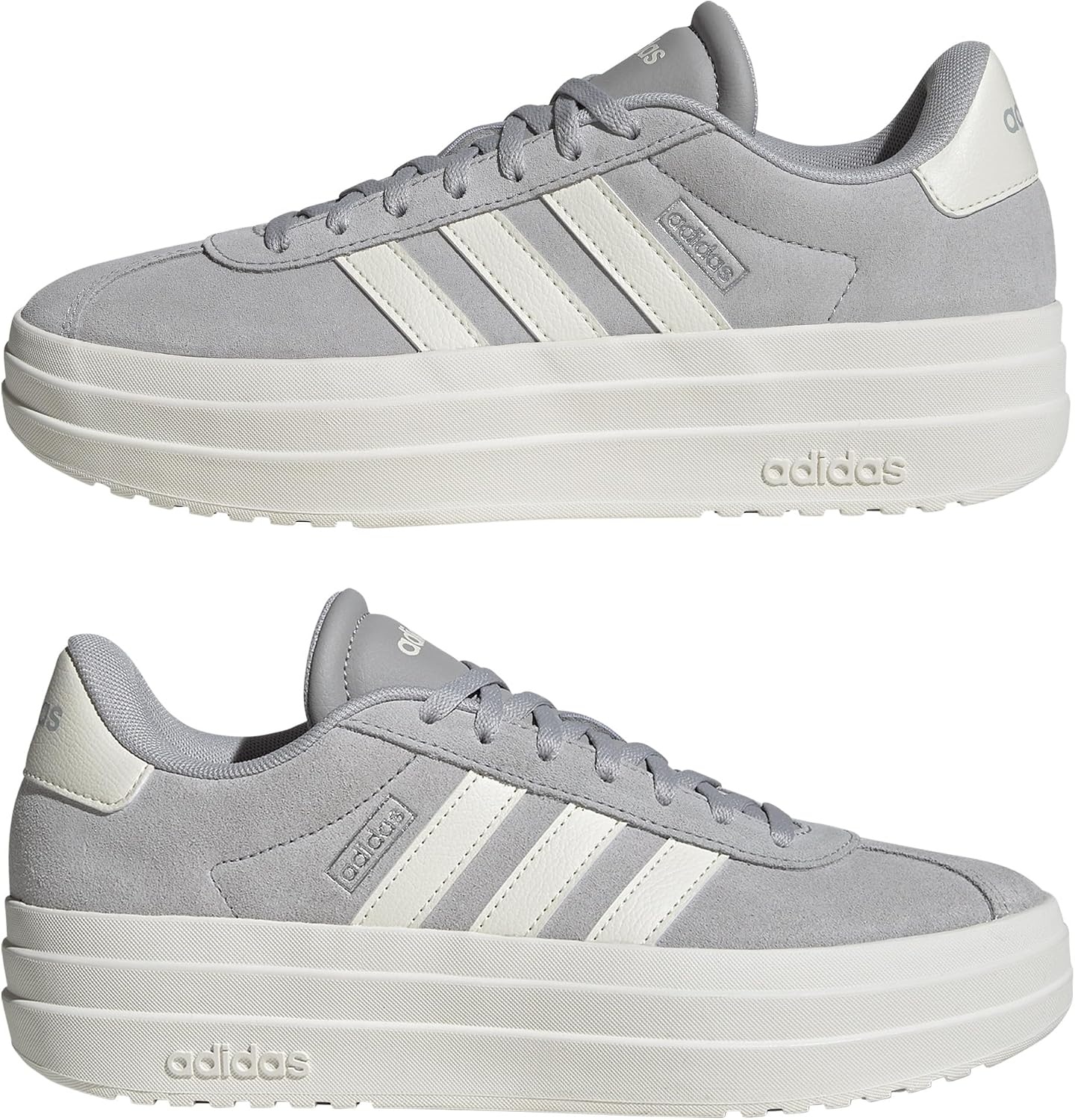 image:imageadidas Womens Vl Court Bold SneakerGrey Two Off White Core White