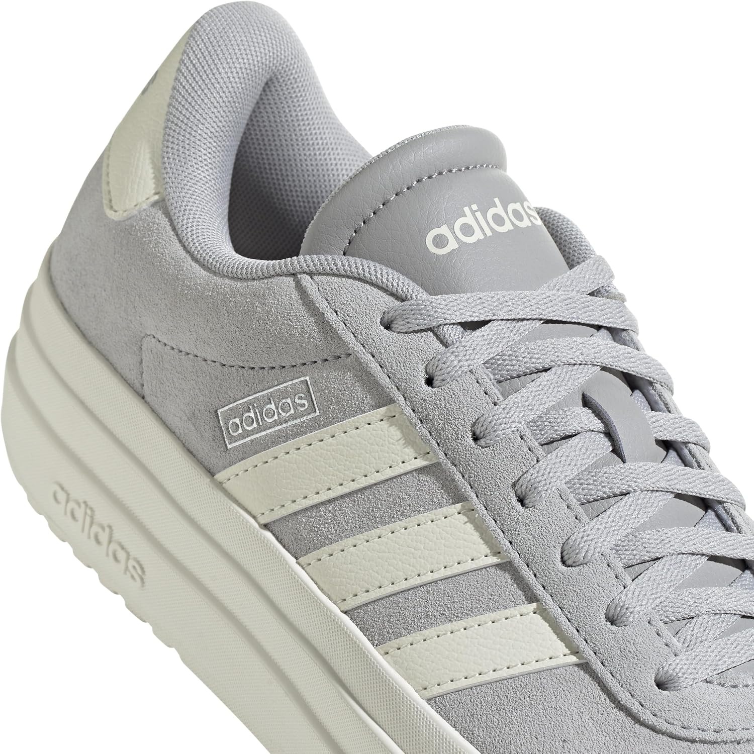 image:imageadidas Womens Vl Court Bold SneakerGrey Two Off White Core White