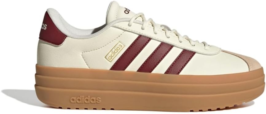 image:imageadidas Womens Vl Court Bold SneakerOff WhiteShadow RedCrystal Sand