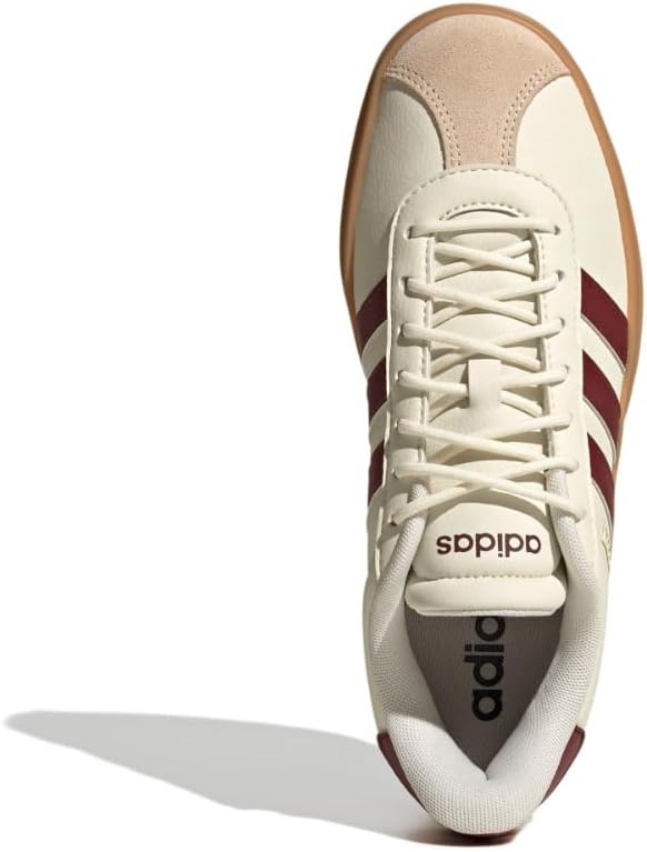 image:imageadidas Womens Vl Court Bold SneakerOff WhiteShadow RedCrystal Sand