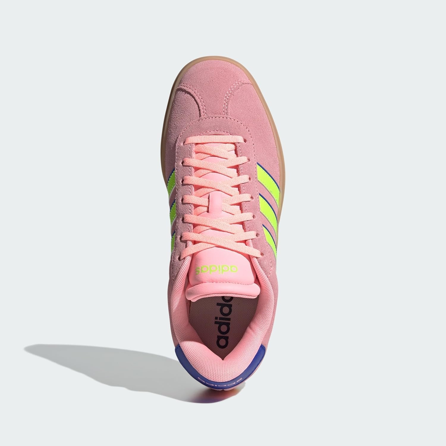 image:imageadidas Womens Vl Court Bold SneakerPink SparkLucid LemonLucid Blue