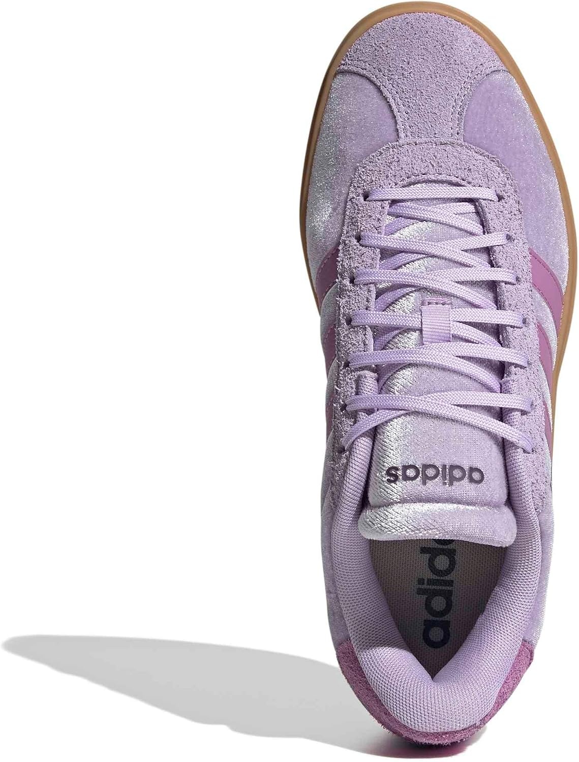 image:imageadidas Womens Vl Court Bold SneakerPowder PlumPreloved PurpleAurora Plum