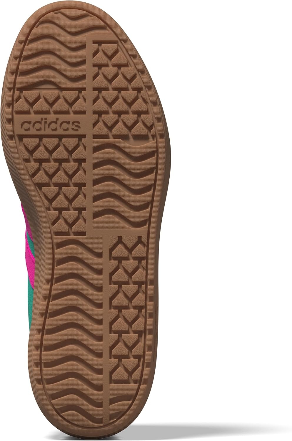 image:imageadidas Womens Vl Court Bold SneakerPowder TealShock PinkPowder Yellow