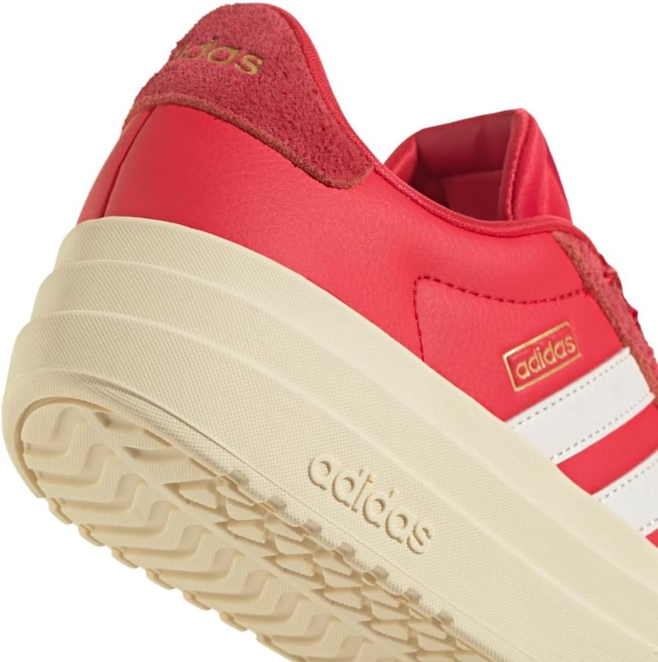image:imageadidas Womens Vl Court Bold SneakerPure RubyOff WhiteBetter Scarlet