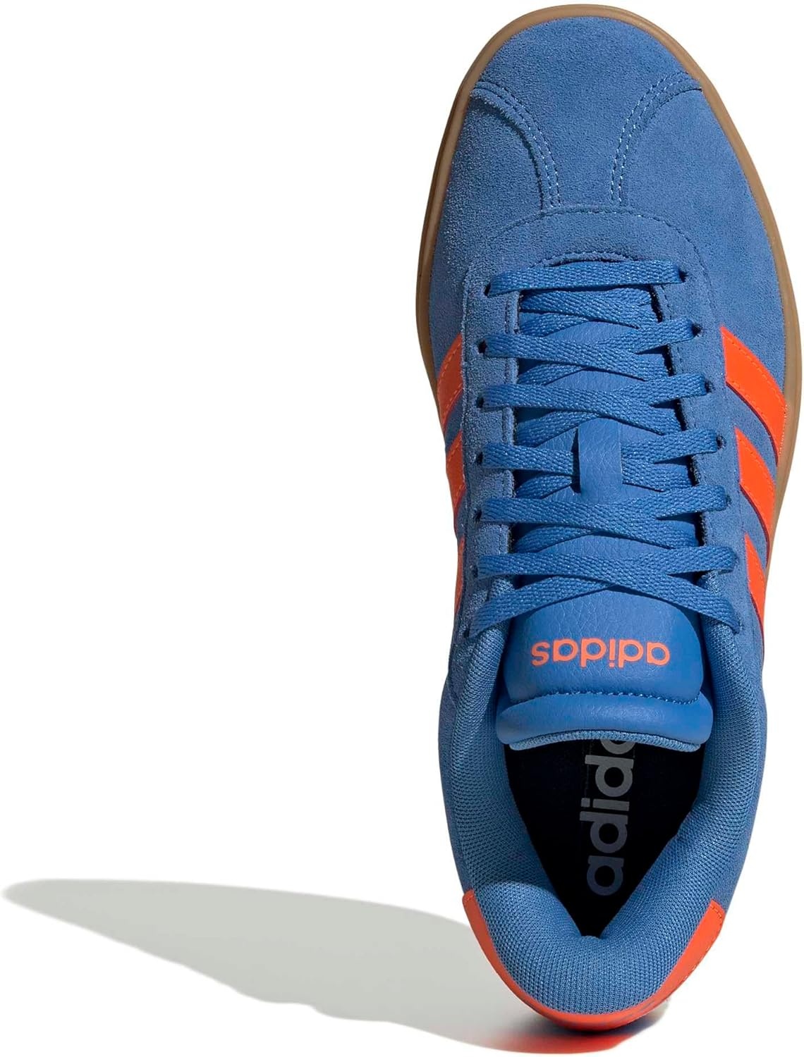 image:imageadidas Womens Vl Court Bold SneakerRay BlueImpact OrangeGum