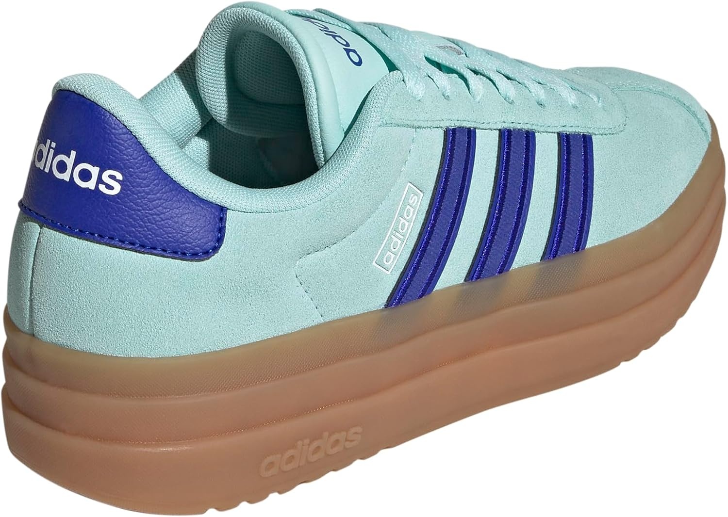image:imageadidas Womens Vl Court Bold SneakerSemi Flash AquaLucid BlueGum