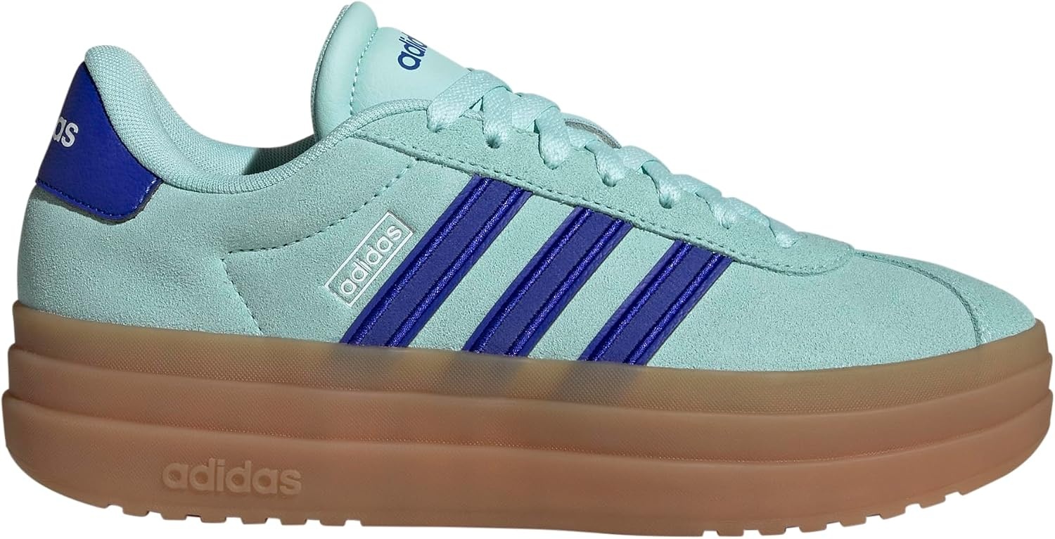 image:imageadidas Womens Vl Court Bold SneakerSemi Flash AquaLucid BlueGum