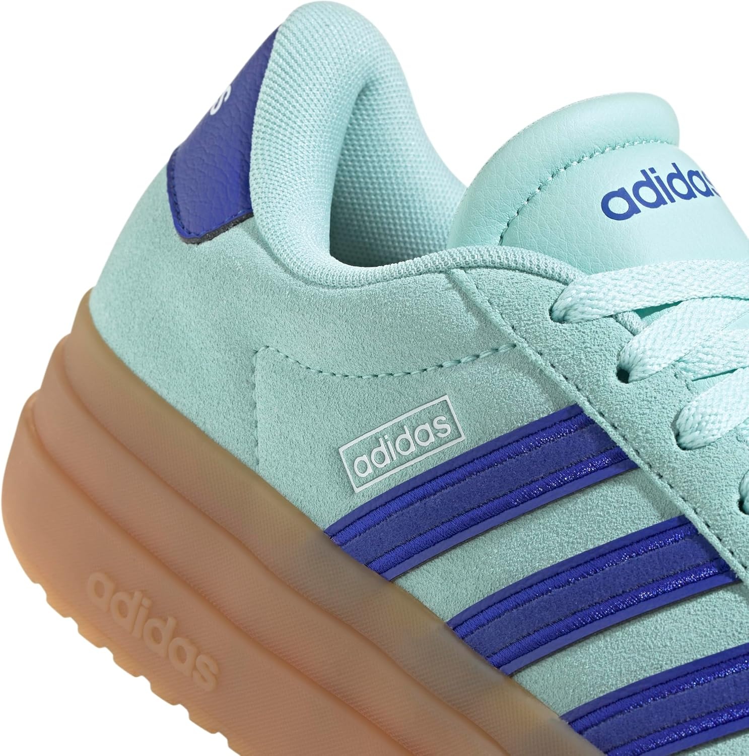 image:imageadidas Womens Vl Court Bold SneakerSemi Flash AquaLucid BlueGum