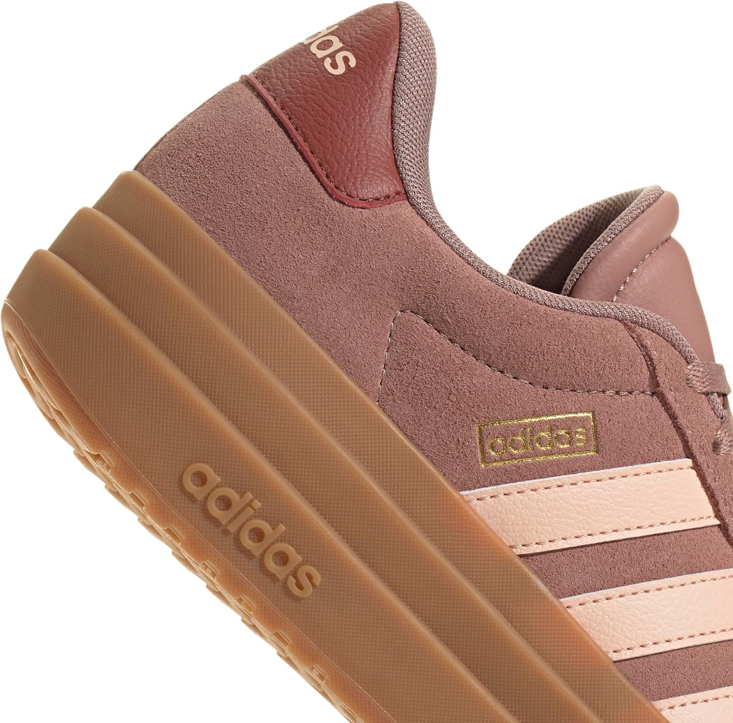 image:imageadidas Womens Vl Court Bold SneakerWarm ClayPowder CoralGum