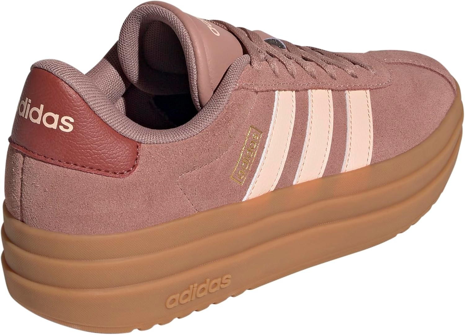 image:imageadidas Womens Vl Court Bold SneakerWarm ClayPowder CoralGum