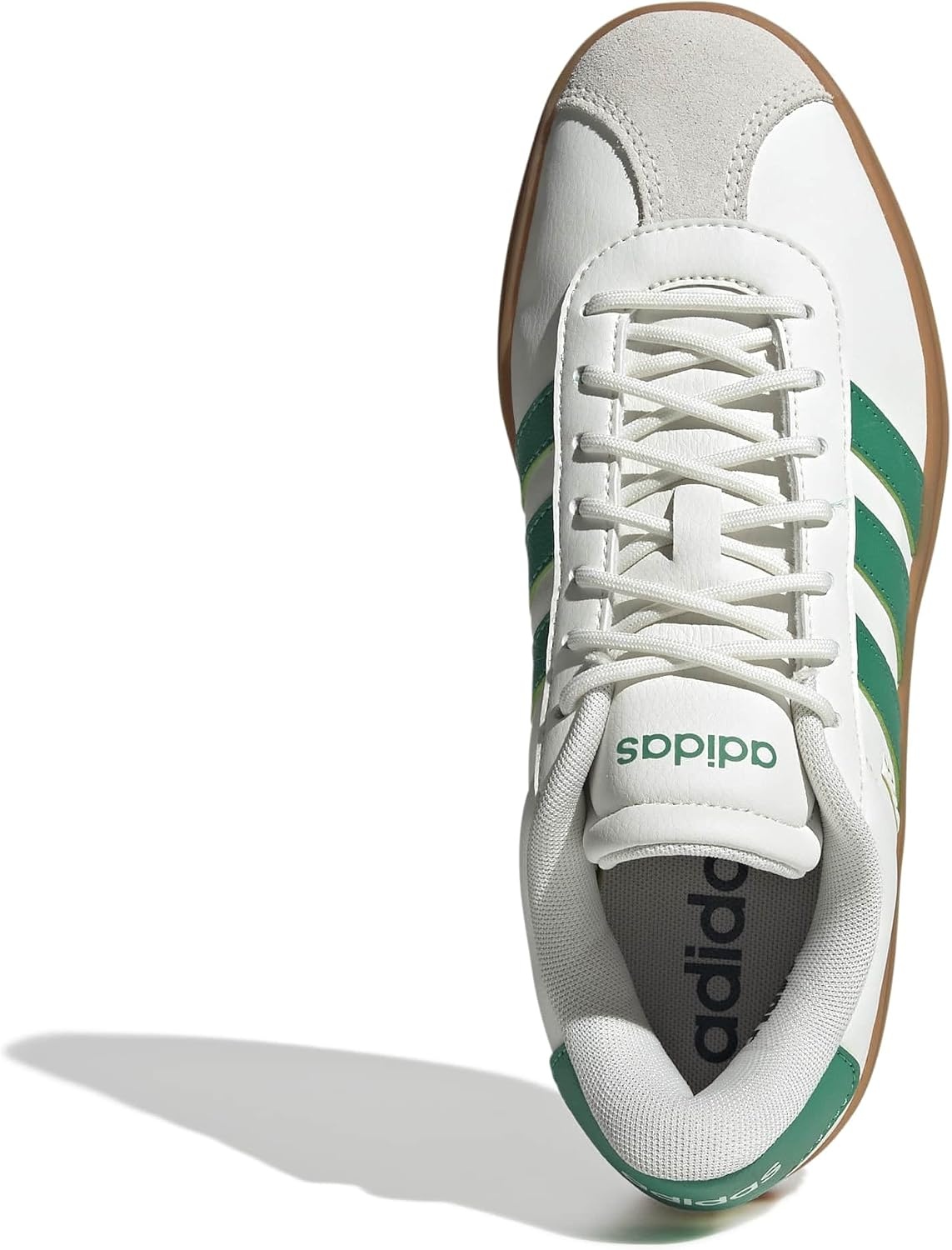 image:imageadidas Womens Vl Court Bold SneakerWhiteCourt GreenGold Metallic