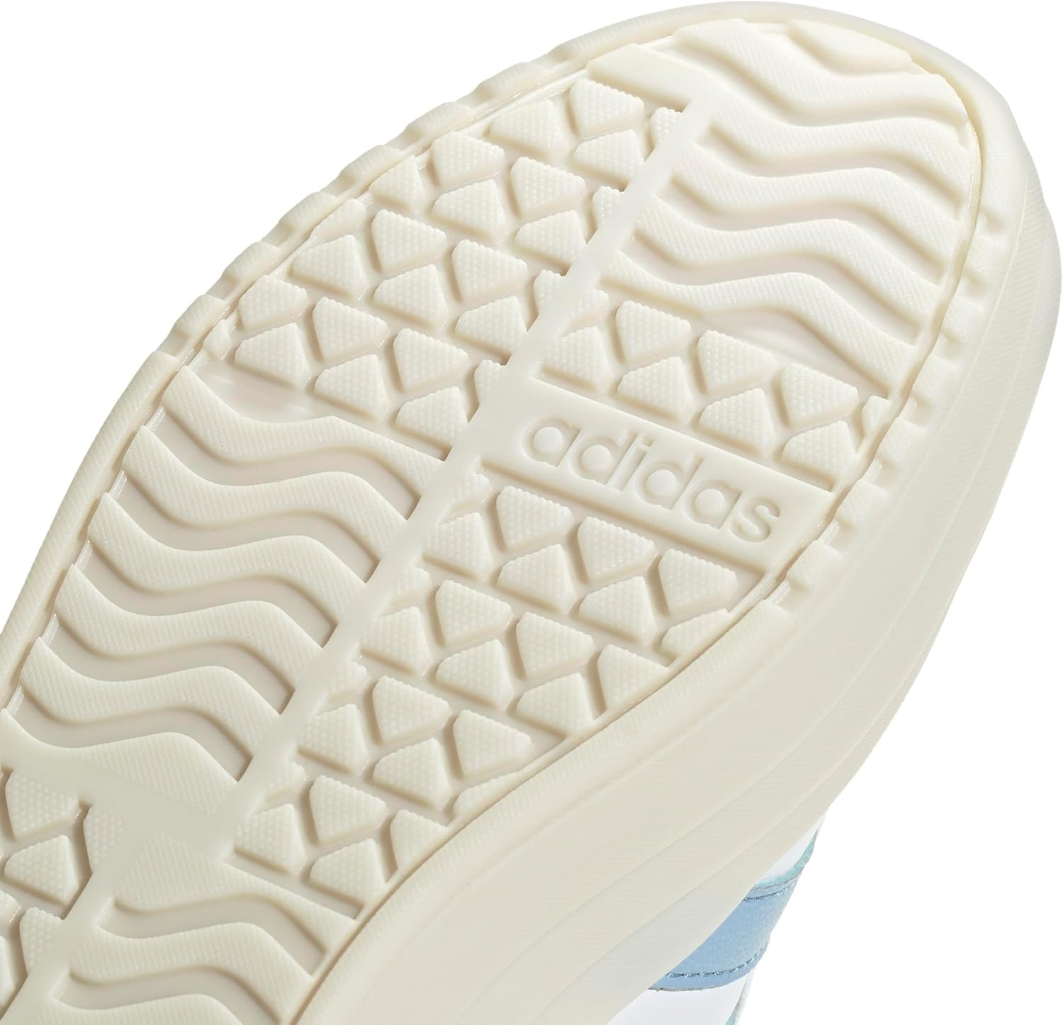 image:imageadidas Womens Vl Court Bold SneakerWhiteGlow BlueWonder Blue