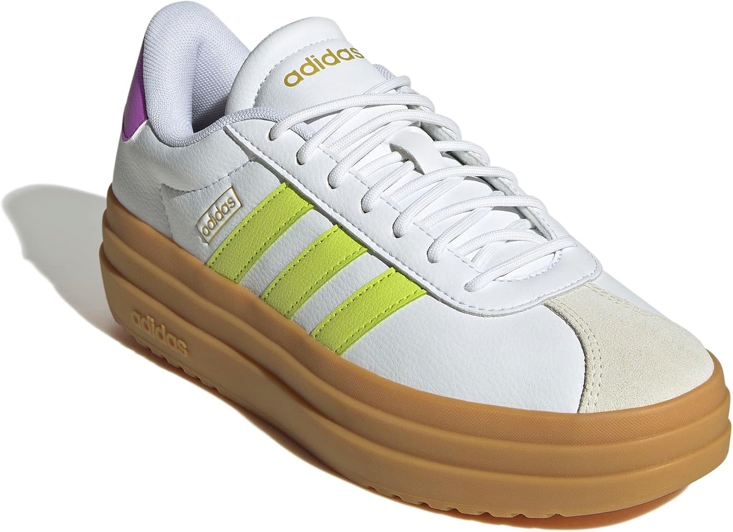 image:imageadidas Womens Vl Court Bold SneakerWhiteWhiteWhite