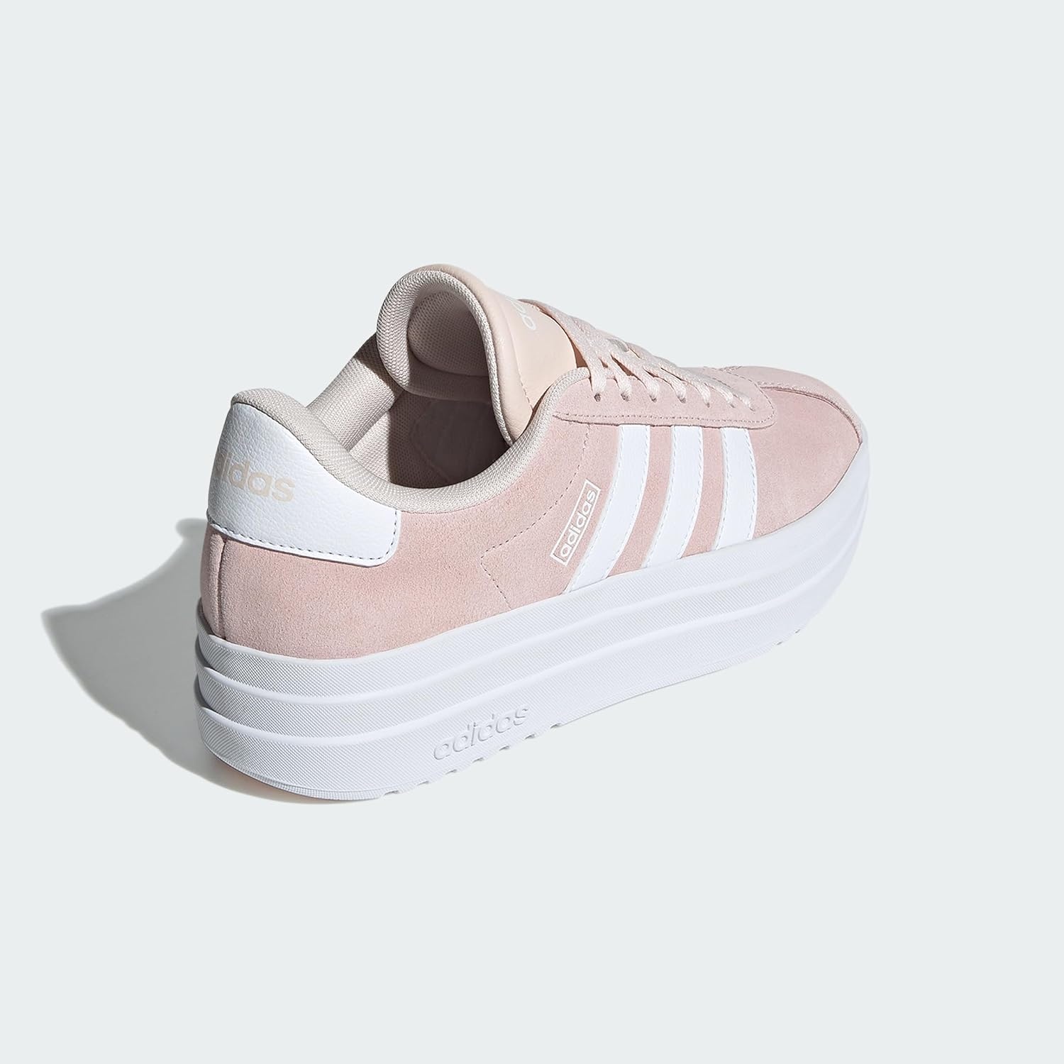 image:imageadidas Womens Vl Court Bold SneakerWonder QuartzWhiteWhite