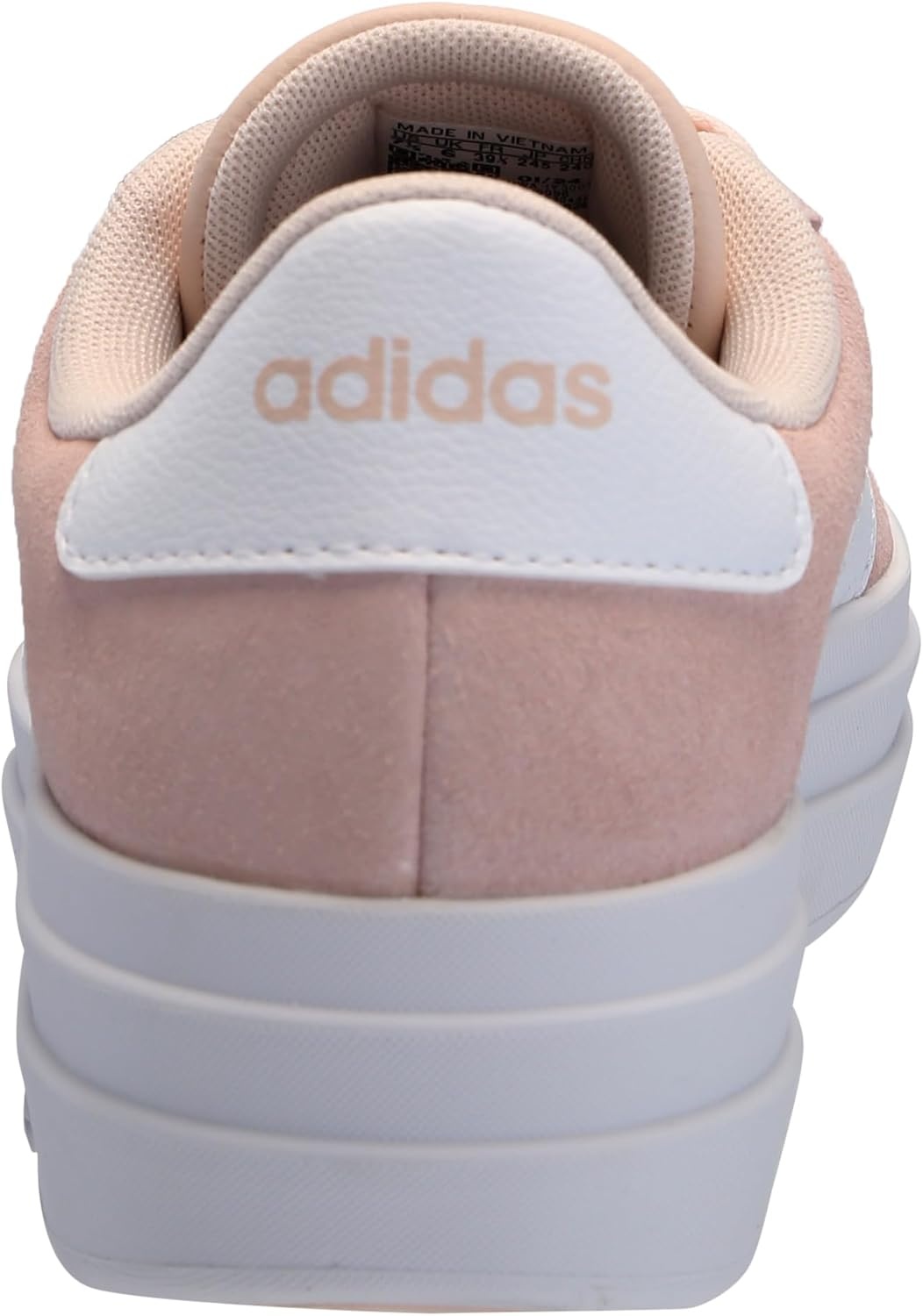 image:imageadidas Womens Vl Court Bold SneakerWonder QuartzWhiteWhite