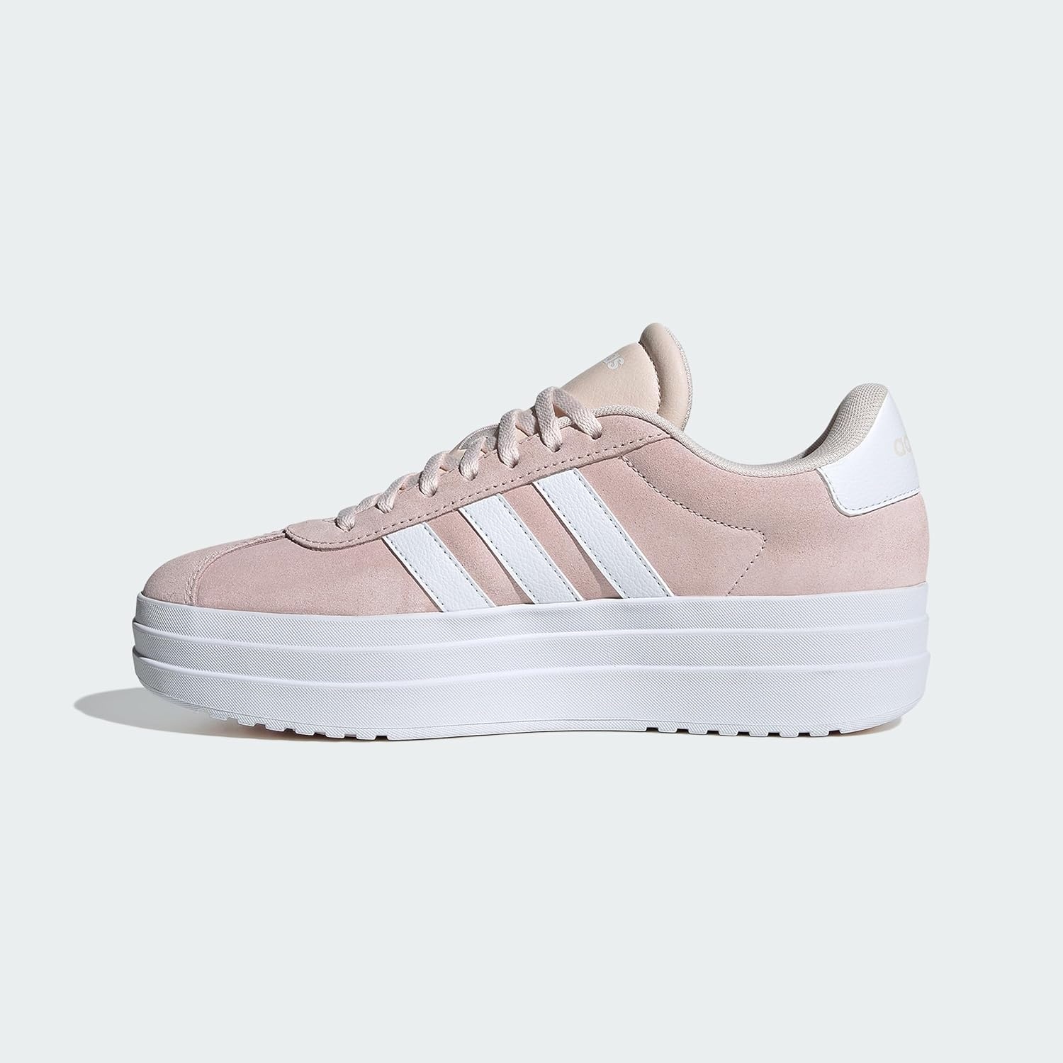 image:imageadidas Womens Vl Court Bold SneakerWonder QuartzWhiteWhite