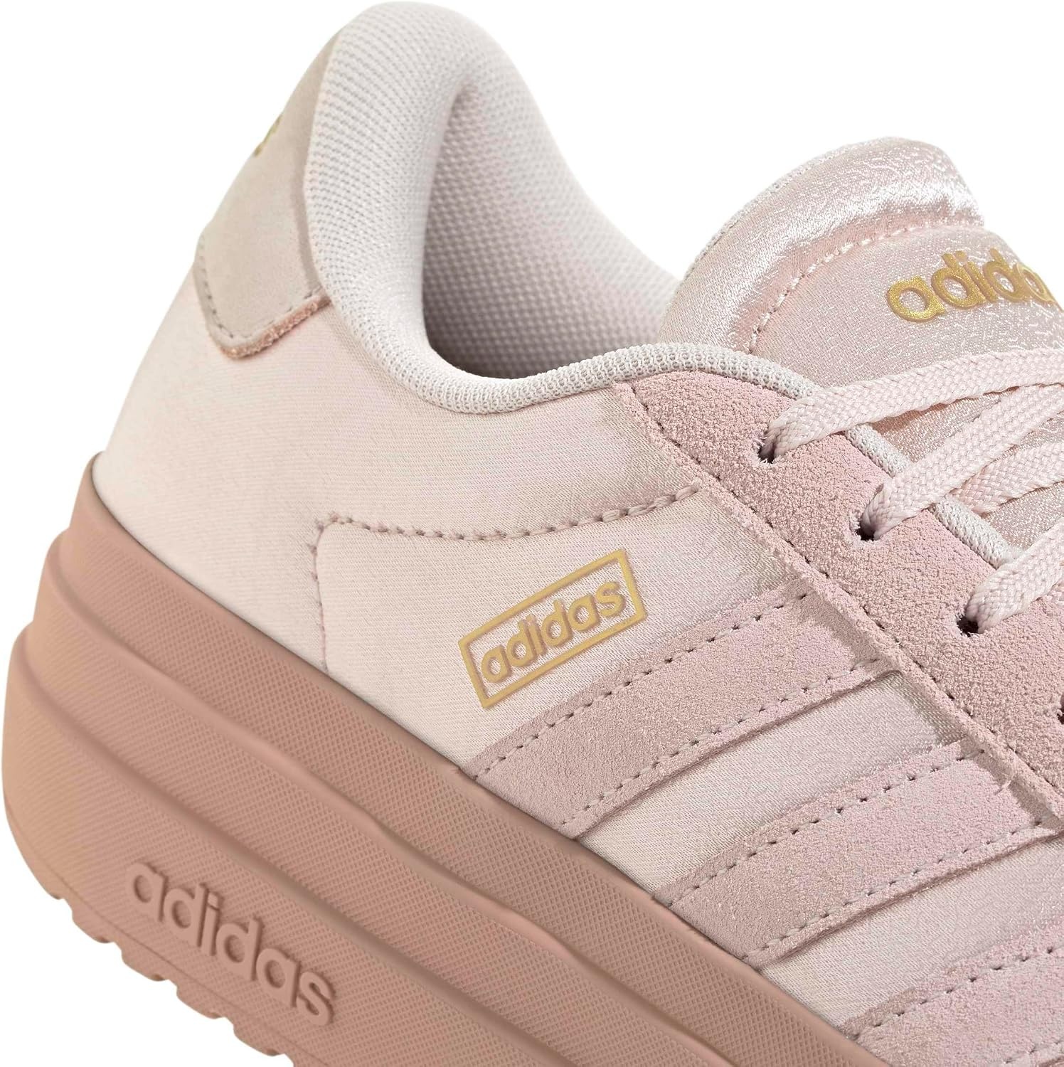 image:imageadidas Womens Vl Court Bold SneakerWonder QuartzWonder QuartzPink Gum