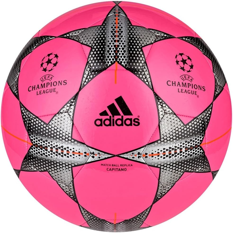 image:imageadidas Capitano Soccer BallPantone PinkSolar OrangeBlack