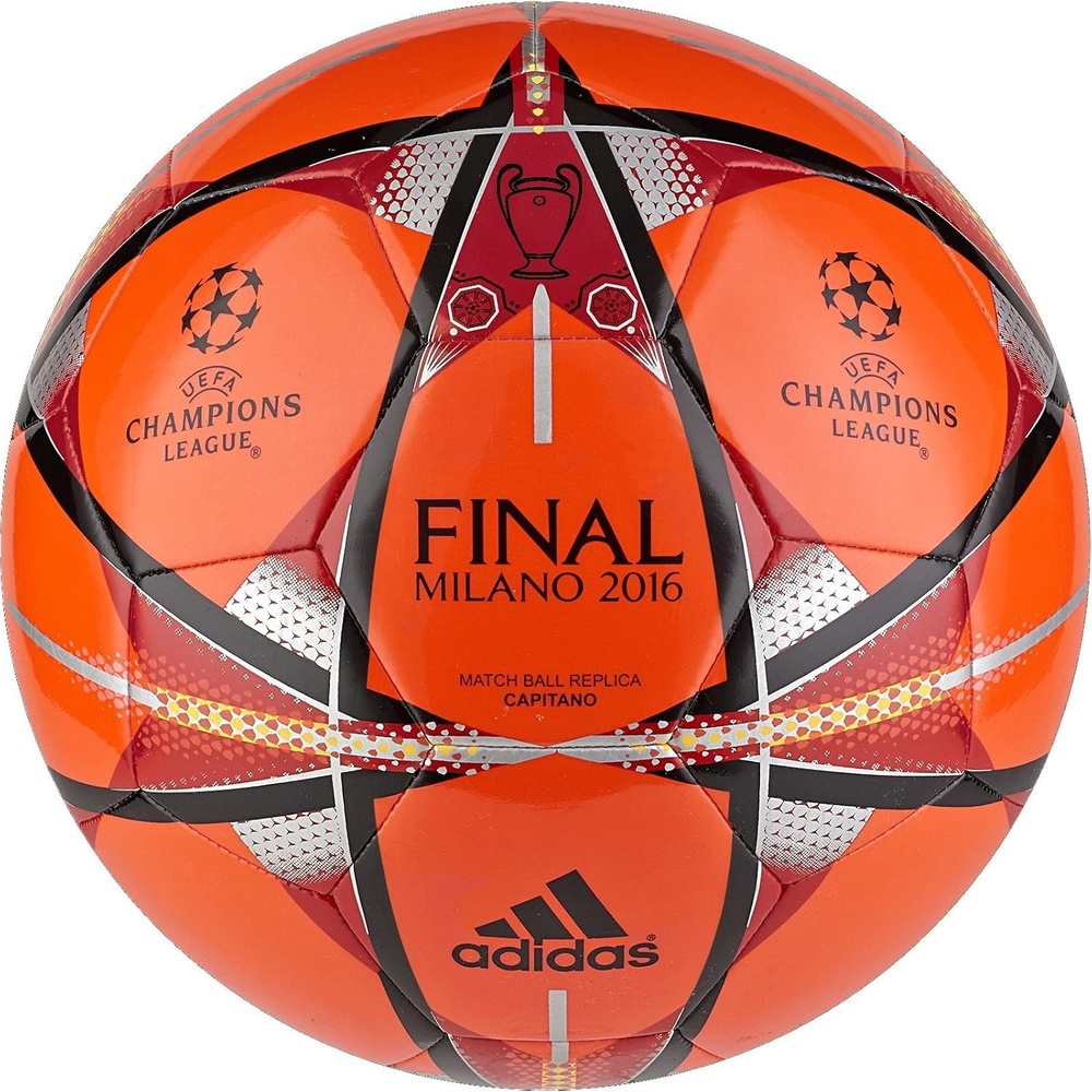 image:imageadidas Capitano Soccer BallScarletBlackSolar Gold