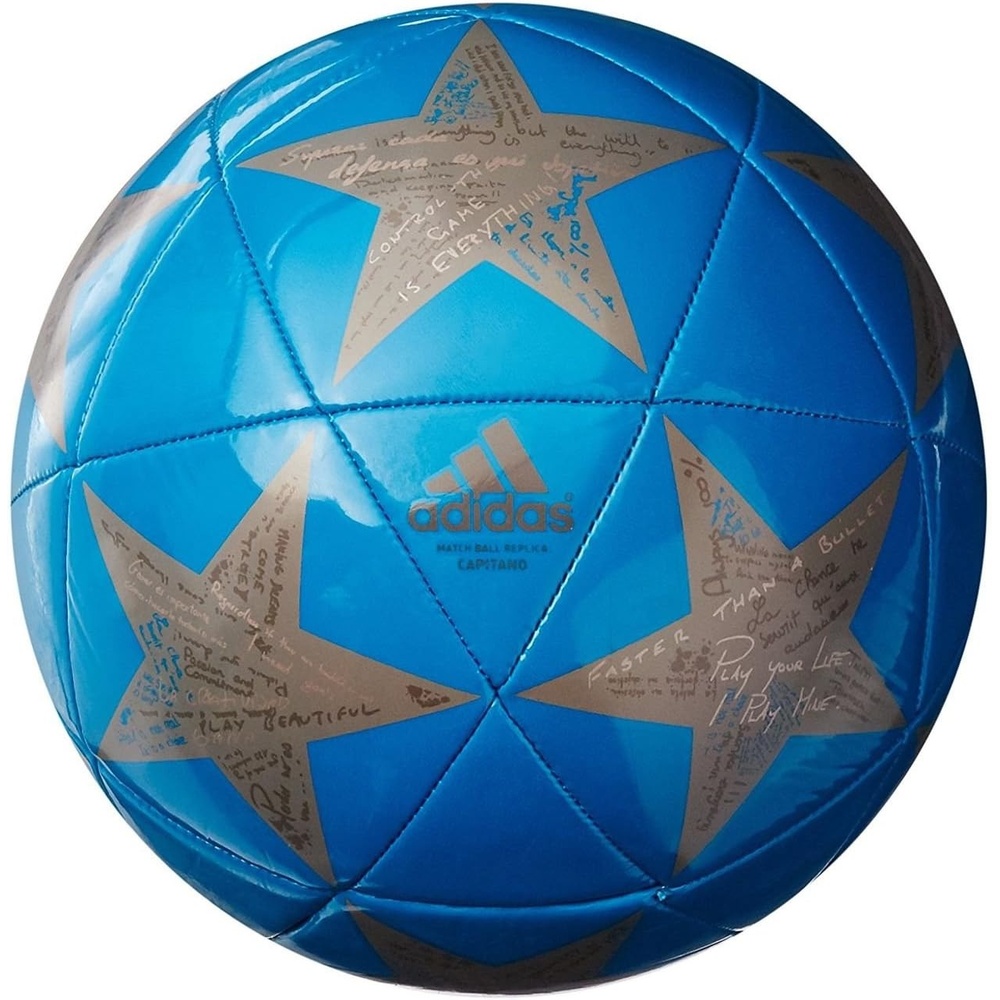 image:imageadidas Capitano Soccer BallSolar BlueTech EarthVapor Grey