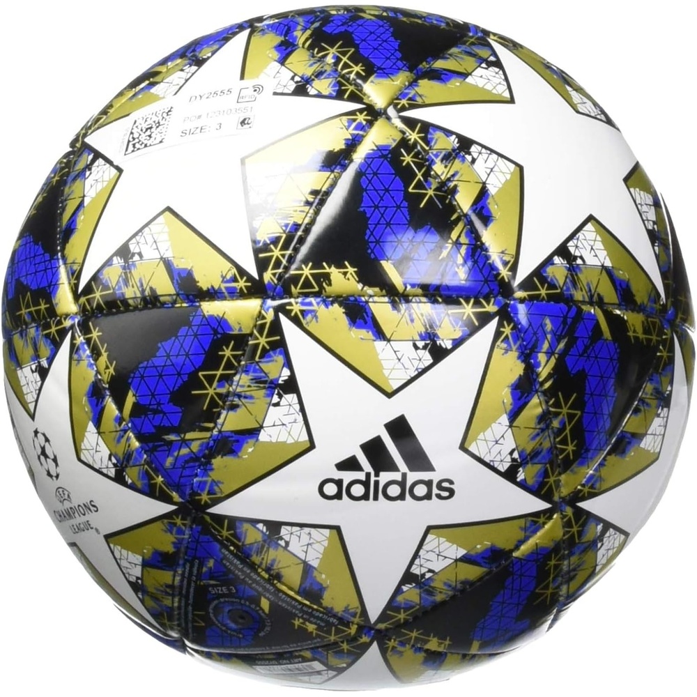 image:imageadidas Capitano Soccer BallWhiteFootball BlueBlackGold Metallic