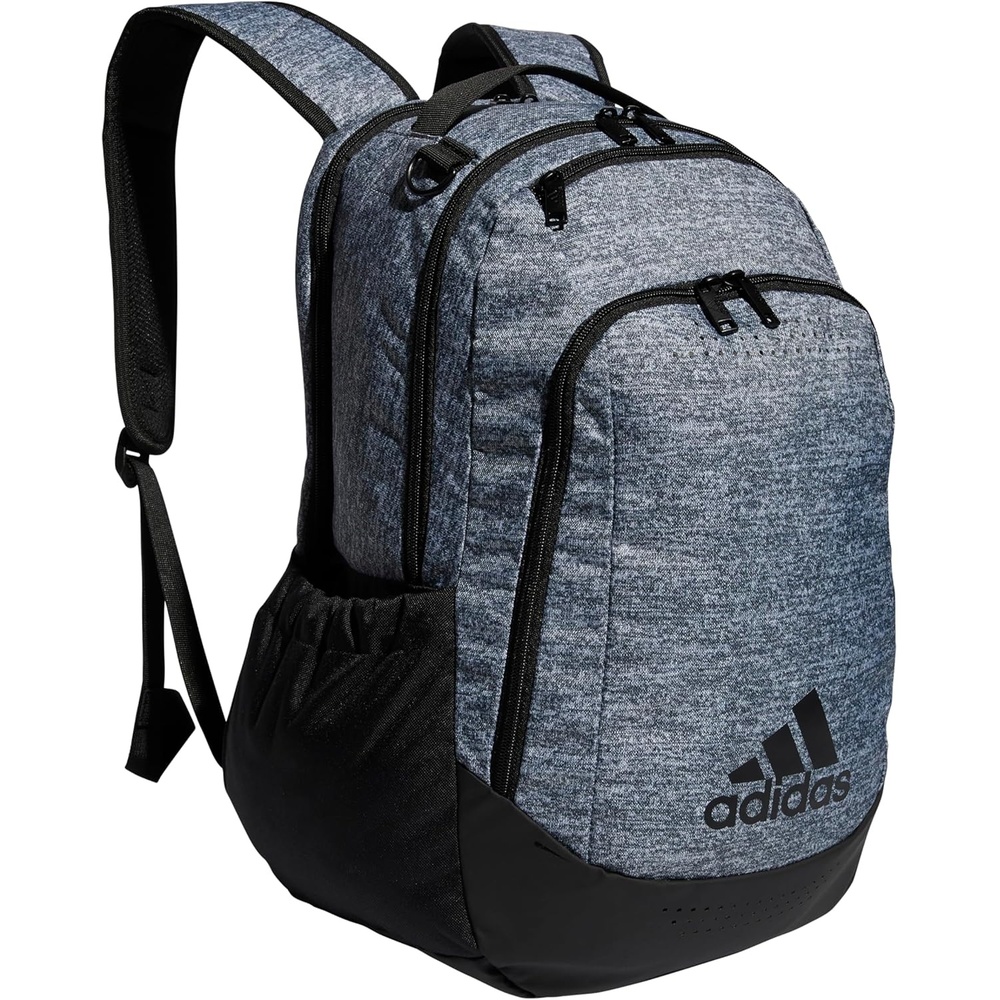 image:imageadidas Defender Sports Backpack with Shoe Compartment Soccer BagJersey Onix GreyBlack