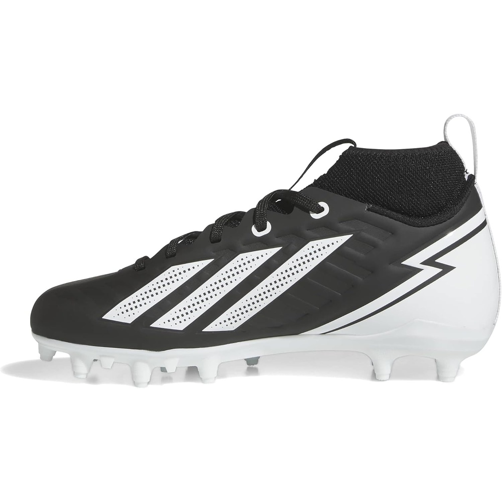 image:imageadidas Kids Adizero Impact2 II American Football Cleats Little KidBig KidBlackWhiteBlack