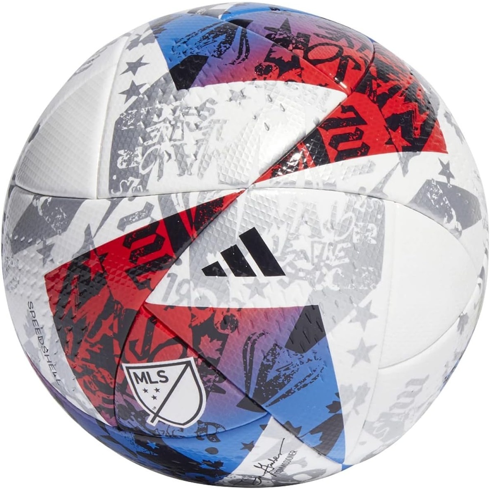 image:imageadidas MLS Pro Soccer BallWhiteBlueRed