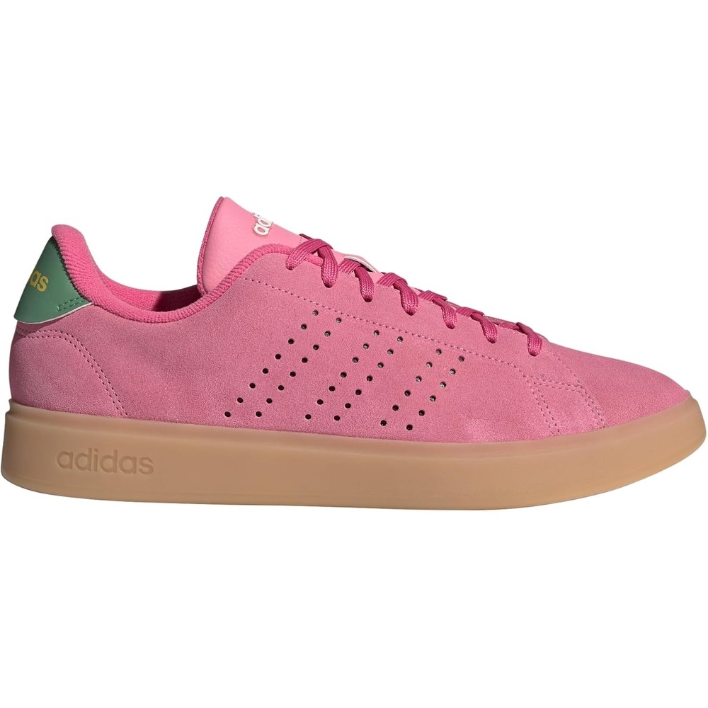 image:imageadidas Mens Advantage 20 Tennis Sneakers Shoes WhiteBliss PinkBlackPreloved Green