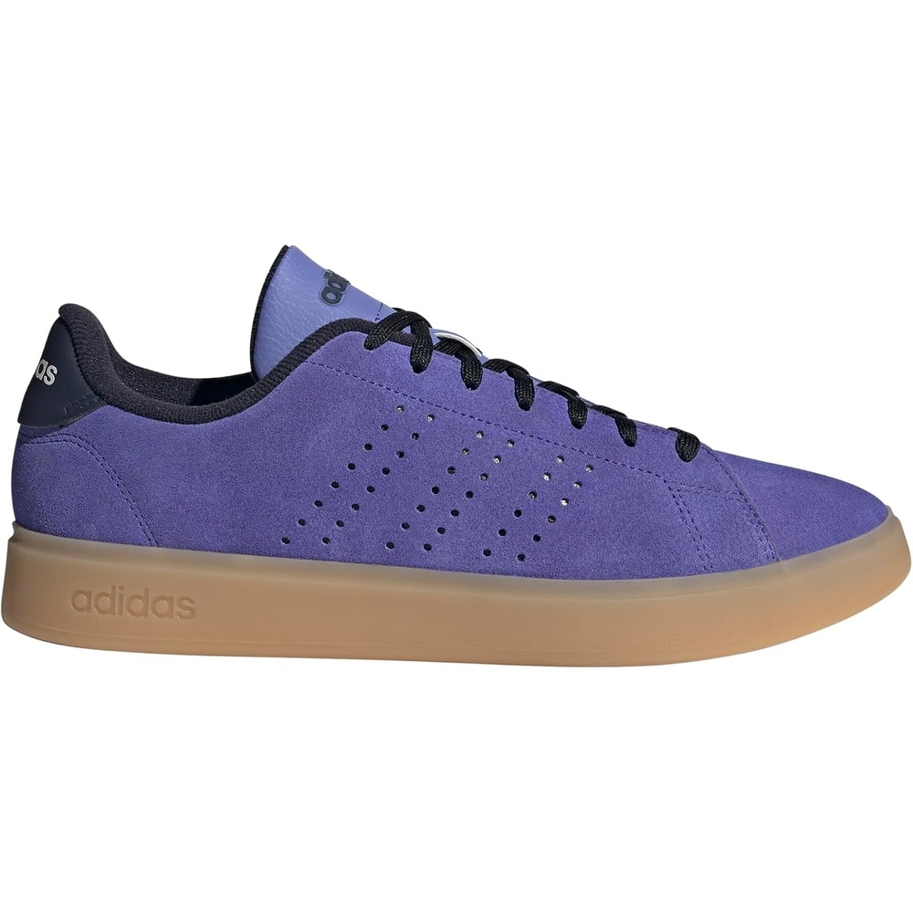 image:imageadidas Mens Advantage 20 Tennis Sneakers Shoes WhiteSemi Cobalt BlueBlackInk
