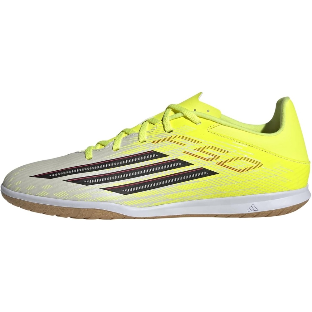 image:imageadidas Mens F50 Club Indoor Soccer Cleats  YellowTeam Solar YellowBlackLucid Red