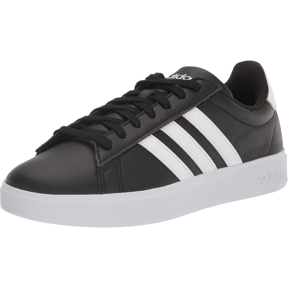 image:imageadidas Mens Grand Court 20 ShoeBlackWhiteBlack2022