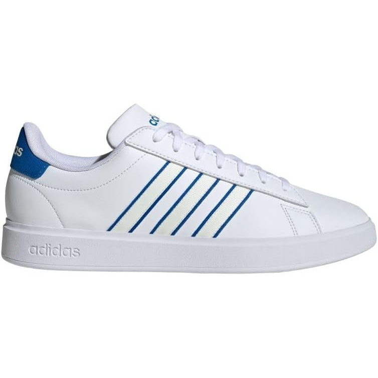 image:imageadidas Mens Grand Court 20 ShoeCloud WhiteOff WhiteBright Royal