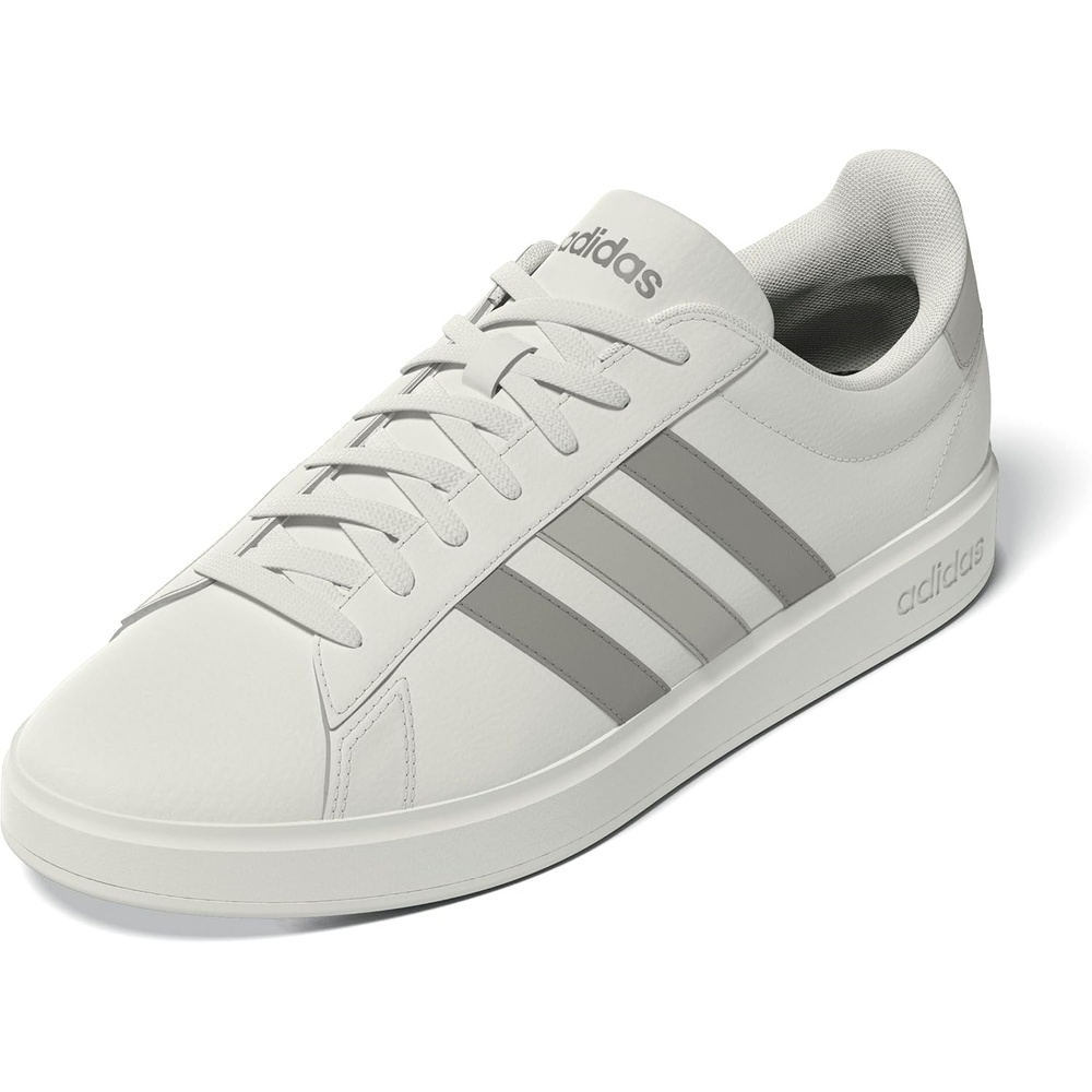 image:imageadidas Mens Grand Court 20 ShoeWhitePutty BeigeWonder Alumina