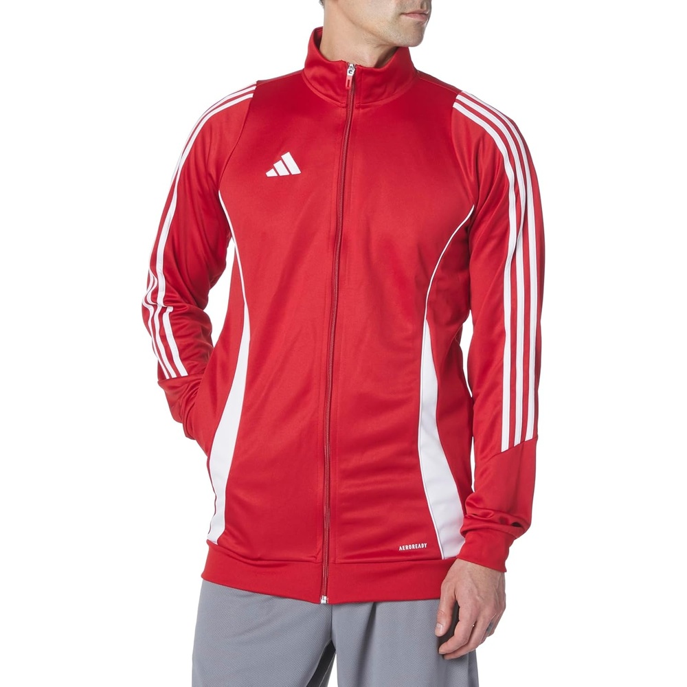 image:imageadidas Mens Tiro 24 Training JacketTeam Collegiate RedWhite