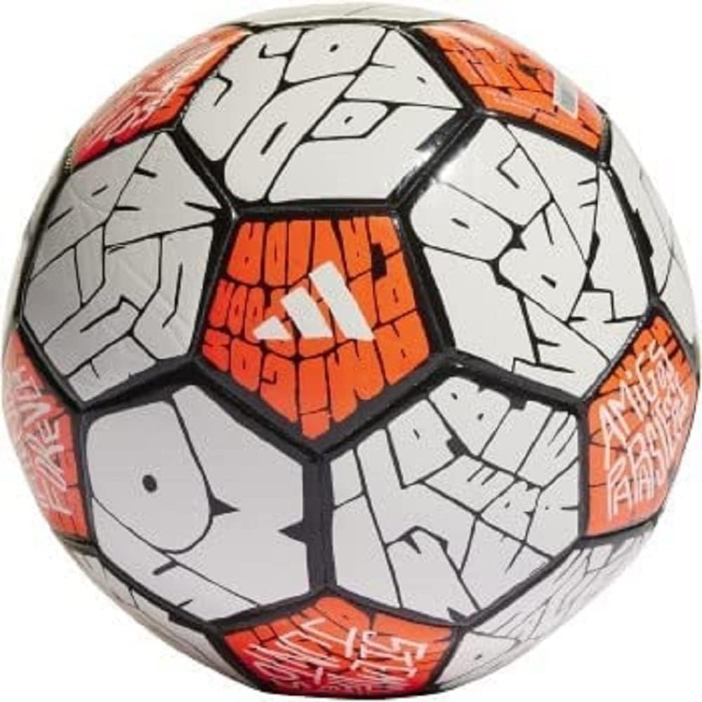 image:imageadidas Messi Club BallWhiteBlackSolar Red