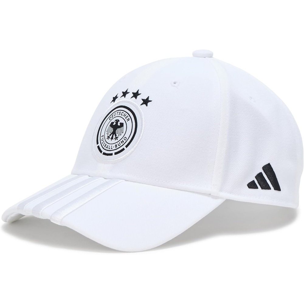 image:imageadidas Unisex Adult Germany Soccer CapWhiteBlackBlack