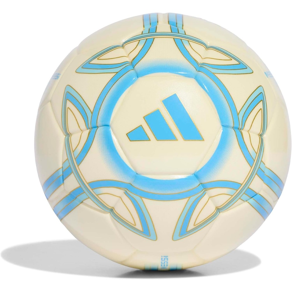 image:imageadidas UnisexAdult Messi Mini Soccer BallIvorySemi Blue BurstIcey Blue