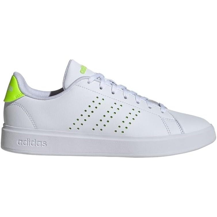 image:imageadidas Womens Advantage 20 SneakersCloud WhiteLucid LemonLucid Lemon