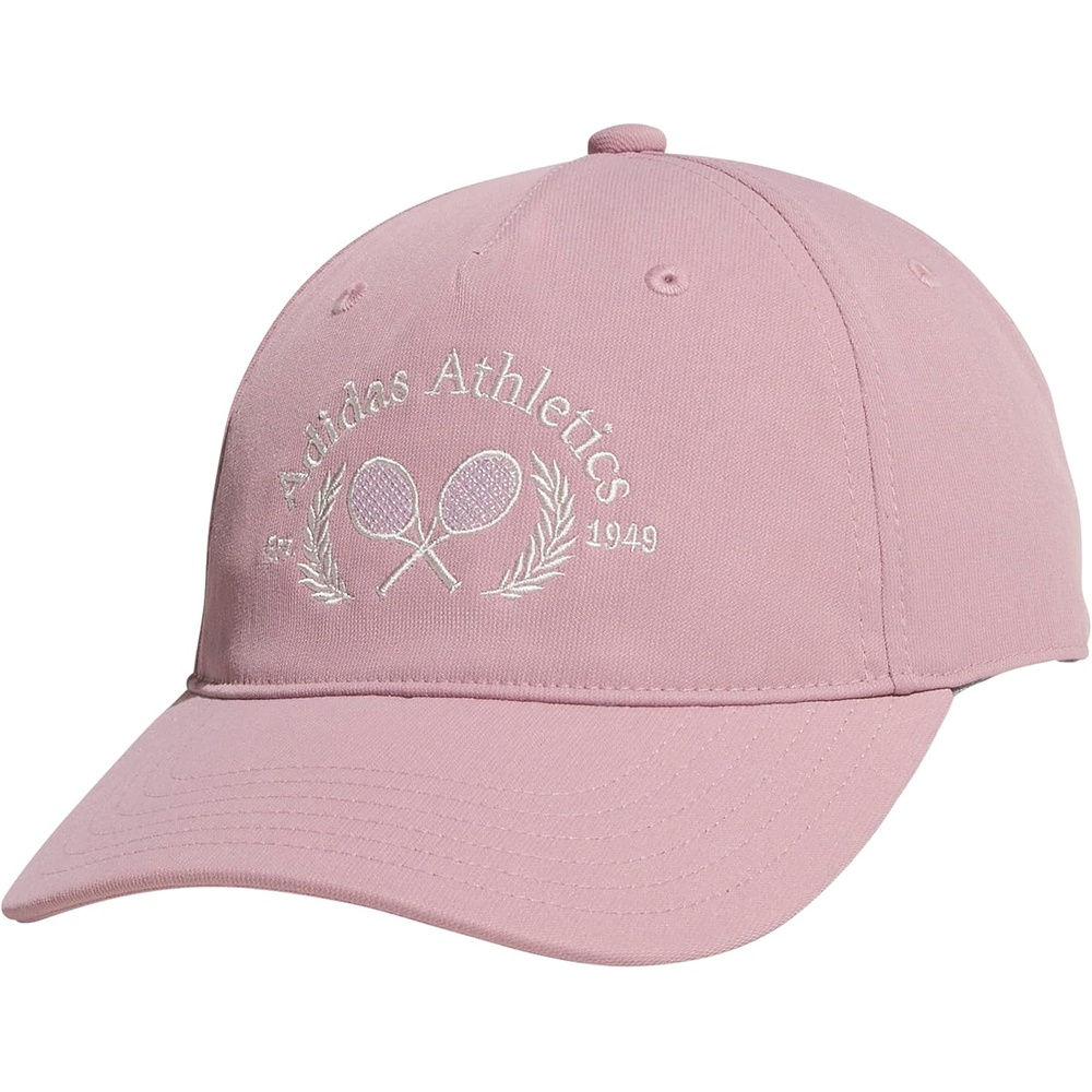 image:imageadidas Womens Sport Essentials Baseball Cap  Athletic Relaxed Strapback HatMagic Mauve PurpleWonder Alumina GreyWhite