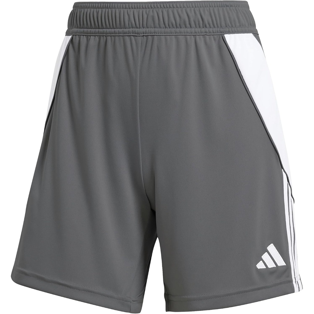 image:imageadidas Womens Tiro 24 ShortsTeam Mid GreyWhite