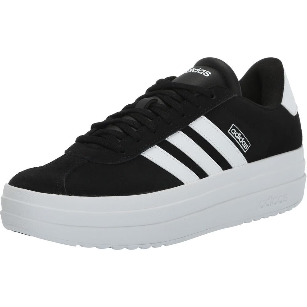 image:imageadidas Womens Vl Court Bold SneakerBlackWhiteWhite