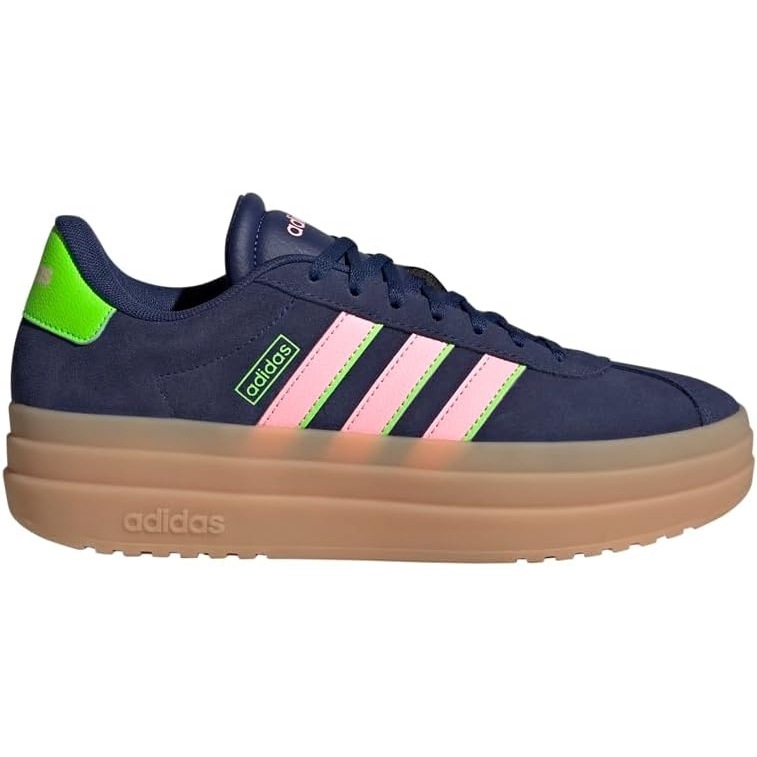 image:imageadidas Womens Vl Court Bold SneakerBluePinkGreenGumblue